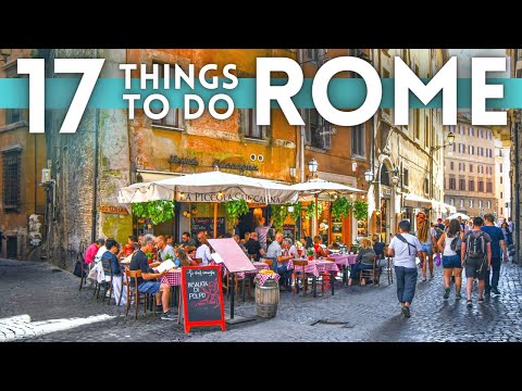 Things To Do in Rome Italy 2023 4K